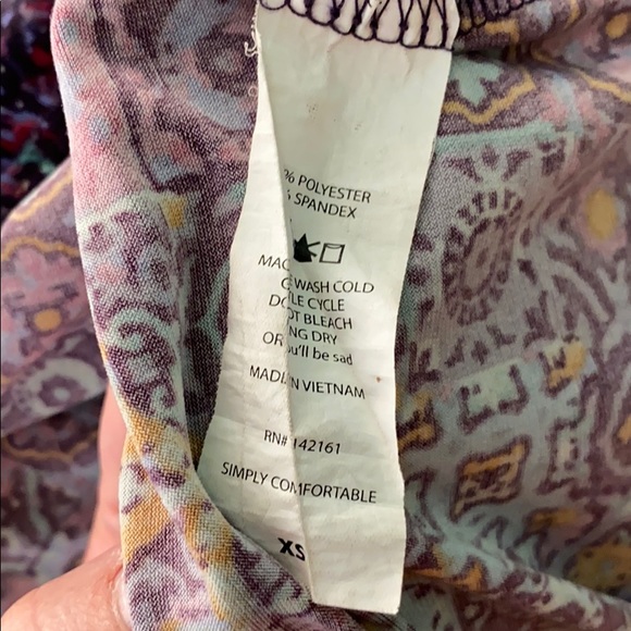 Lularoe Irma size Xs - Picture 6 of 6